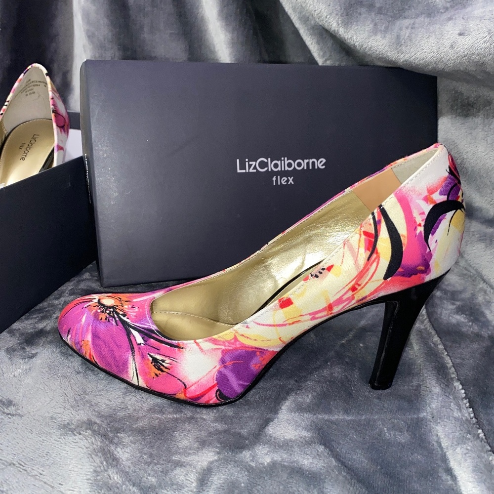 Liz Claiborne flex heels sz 8.5